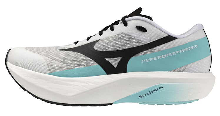 HYPERWARP RACERのホワイト色とミント色の公式製品写真