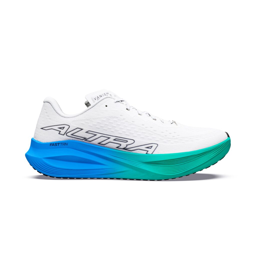 Altra Vanish Tempo 2の特徴｜分割PEBAXプレートと4mmドロップの公式写真